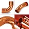 Everflow Copper CxC Long Radius Elbow Fitting with 2 Solder Cups 3'' CCLT0300 - alternate 2